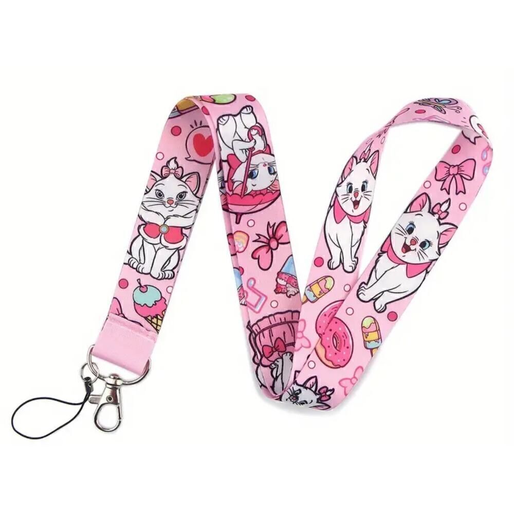 New! Disney's Marie from the Aristocats Lanyard Badge Holder!